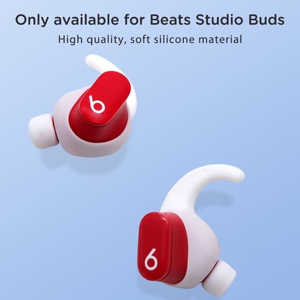 Audífonos 2 uds. Funda para con gancho para la oreja para Beats Studio Buds ((blanco)