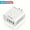 White, variant on Total 40W QC3.0 4 Ports Mobile Phone Fast Charging Adapter, US Plug 2PD + 2USB Type C Fast Charging Mobile Phone Charger, Portable Convenient Travel Charger Wall Charger