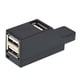 thumbnail image 5 of Adaptador divisor de 3 puertos USB 2.0 para PC, portátiles y notebooks. Negro, 5 of 7