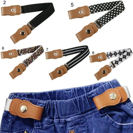 

Walbest Buckle-free Kids Toddlers Belt Adjustable Elastic Belt Stretch Waistbelt for Boys and Girls One Size Adjustable (13.78 - 23.62 )