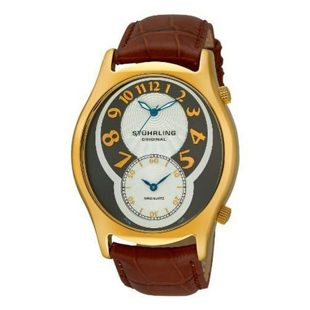 Stuhrling Original Men's 63XL.3335K28 Kensington Grand Swiss Quartz Brown Watch