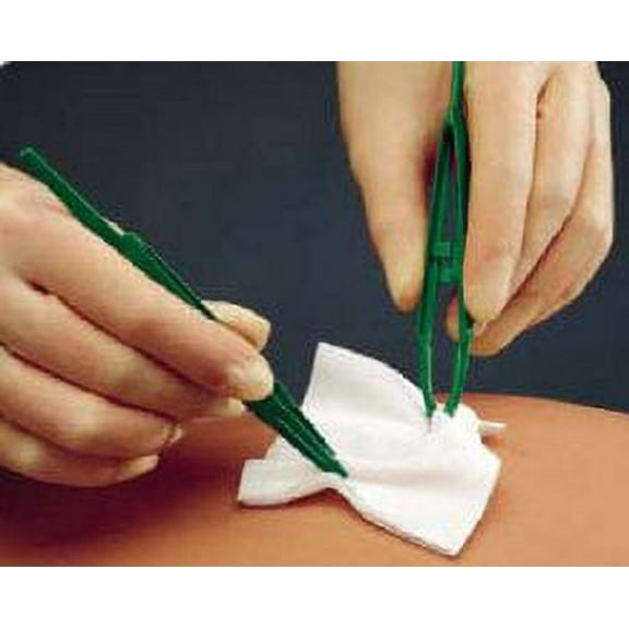 Mesalt Impregnated Dressing, 8 X 8 Inch / 4 X 4 Inch Folded Viscose / Polyester Sodium Chloride Sterile, Molnlycke, 286080 - Box of 30