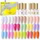 thumbnail image 2 of BORN PRETTY 7ML6-21PCS Spring Summer Nail Gel Polish Set Candy Sweet Color Gel Polish Rainbow Pink Gel Varnish Nail Art Gift Box Gong Bohan LED, 2 of 2