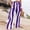 Purple, variant on WXLWZYWL Baggy Sweatpants for Women Y2K Elastic Waist Trousers Stripe Bottoms Straight Leg Pants Women High Waisted 2024