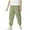 Green, variant on QQAMB Boy's Casual Cargo Pants Drawstring Waist Jogger Pant Lightweight Sweat Pants Hiking Trousers Hem Pant,7-8Years