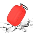thumbnail image 4 of Portable Silicone Dustproof Soft Storage Shell Earphone Case Earphone Protective Cover Earphone Storage Case PINK, 4 of 8