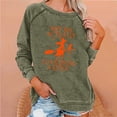 thumbnail image 2 of DeHolifer Why Yes,Actually I Can Drive A Stick T-Shirt Women Witch Halloween Lover Sweatshirt Long Sleeve Pullover Tunic Tops Army Green L, 2 of 4