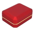 thumbnail image 3 of Caja de regalo para pendientes con luz, caja de presentación de joyería, caja de almacenamiento de anillos ligeros con luz, vitrina de joyería elegante y moderna Jadeshay A, 3 of 8