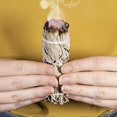 thumbnail image 2 of White Sage Bundles - 6 Pack - Sage Smudge Stick for Home Cleansing Incense Healing Meditation and California Smudge Sticks Rituals - 4 inch, 2 of 5