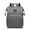 Gray, variant on Diaper Bag Backpack, Baby Bag Diaper Bag with Changing Station Baby Girl Boy Waterproof Diaper Bag for Travel Baby,Rinder