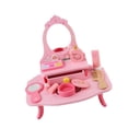 thumbnail image 3 of Infantil de juguetes de maquillaje Juego de tocador Simulación de tocador Cosmética Toy tocador de madera Feje juguetes para niñas pequeñas Niños, 3 of 9