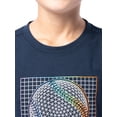 thumbnail image 4 of Athletic Works Boys Short Sleeve Graphic T-Shirt, Sizes 4-18 & Husky, 4 of 7