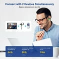 thumbnail image 6 of Swiifome Bluetooth Headset V5.1 Wireless Earpiece with Charging Case, Noise Canceling Mic, Battery Display for Phone & PC, 6 of 7