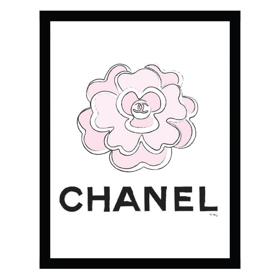 Fashion Flower Framed Print