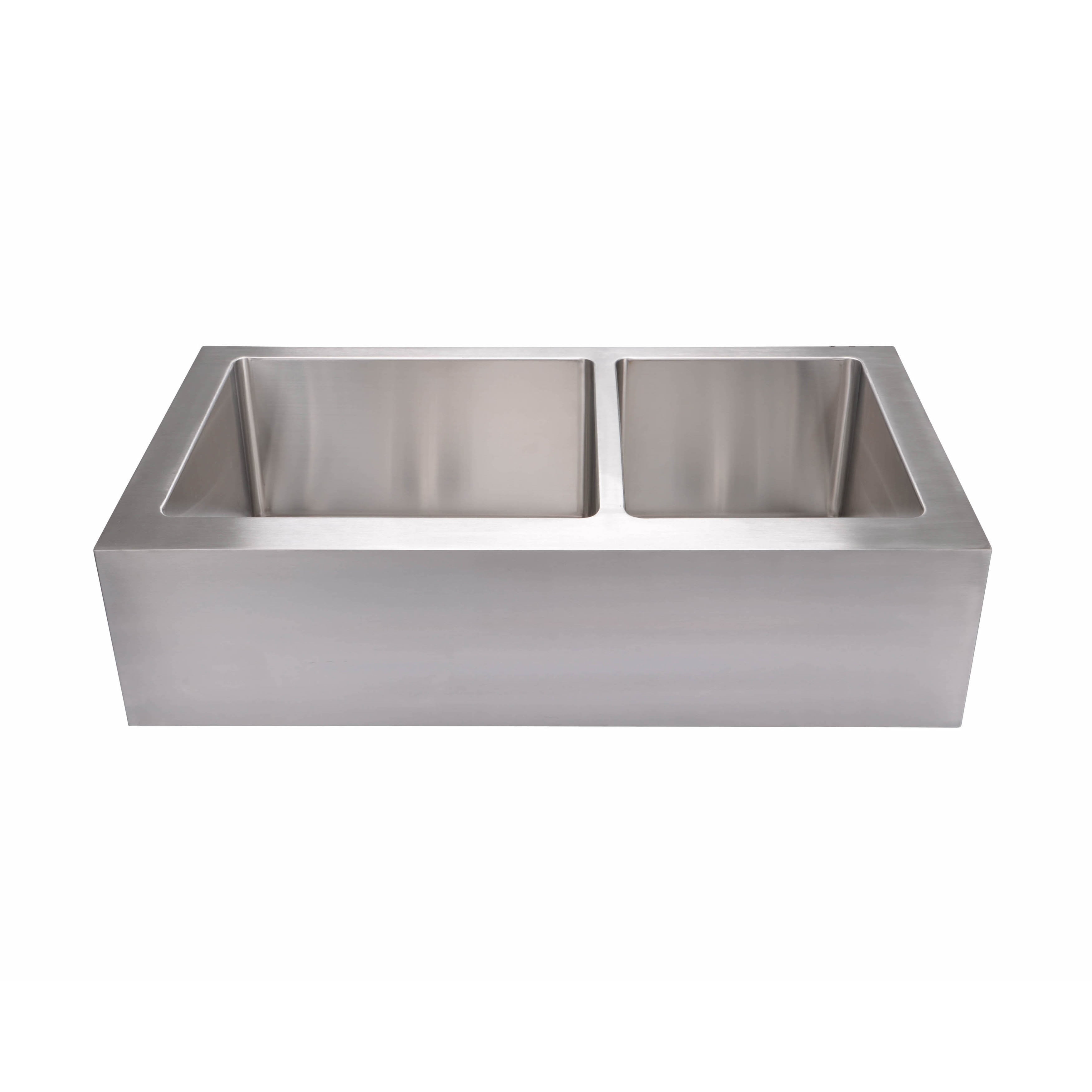 Hahn Extra Large 60 40 Flat A Double Bowl Kitchen Sink Com