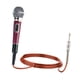 thumbnail image 2 of Micrófono con cable de 5 m, resistente, ligero y de metal, profesional para cantar. Violeta, 2 of 9