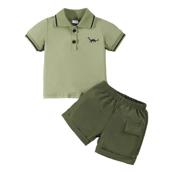 Pimfylm Toddler Baby Boy Summer Outfit,Baby Twin Clothes Boys Boys Set Short Sleeve Shorts Comfortable Breathable Printed Design Two Piece Set