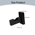thumbnail image 3 of Baseball Bat Display Wall Mount Rack Baseball Bat Display Case Baseball Bat Display Holder Wall Hanger Sturdy Hardwood Baseball Bat Stand Softball Bats Storage Rack Horizontal, 3 of 9