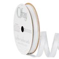 thumbnail image 3 of (3 pack) Offray Ribbon, White 3/8 inch Metallic Ribbon, 9 feet, 3 of 13