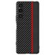thumbnail image 1 of Para Sony Xperia 1 V Funda De Teléfono De Fibra De Carbono Cubierta Protectora Ultra Delgada Para PC Dura - Oro Carbono, 1 of 5
