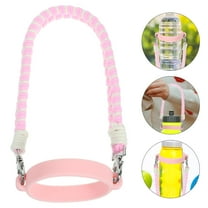 Soimiss Water Bottle Straps Water Bottle Carrier Portable Hanging Pink 1Pcs Back to School