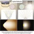 thumbnail image 3 of Luces solares de pared para exterior HMCITY 120 LED IP65 impermeables, paquete de 6, 3 of 6
