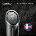 thumbnail image 3 of Lasko Apex 42" 6-Speed Tower Fan, 29 ft/s Airflow, Carbon X Filtration and Remote, Black, RST200, 3 of 16