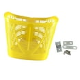 thumbnail image 4 of Colaxi Basket Cargo Rack Pet Carrier Universal Easy to Install Front Bike Basket Storage Basket for Grocery Shopping Yellow, 4 of 8