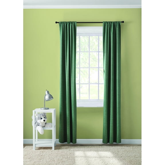 Your Zone Blackout Curtain Panel Pair, Set of 2, Chambray Green, 38"W x 63"L