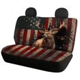 thumbnail image 5 of CHAQLIN Deer Pattern Rear Bench Seat Covers for Sedan, 2 Pack Durable Seat Back Covers Stretch Non-Slip Full Wrap Car Seat Covers, 5 of 7