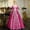 Hot Pink, variant on Women's Plus Size Gothic Medieval Dress – Vintage Renaissance Ball Gown with Lace Trim – Corset Style A Line Party Dress for Halloween – Sizes S-XXXXXL