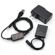 Mobile Power 5V USB Cable DC8.4V + NP-W126 CP-W126 Dummy Battery + 3A Power Charger Kit for Fujifilm X-PRO1 X-E1 HS33