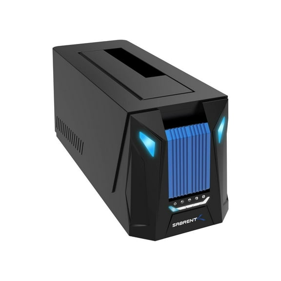 SABRENT USB C Docking Station for M.2 PCIe/NVMe and SATA 2.5/3.5-Inch SSD & HDD with Offline Cloning (DS-UNHC)