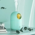 thumbnail image 3 of GROWTH TANK Cute Air Humidifier Silent 2 Spray Modes Essential Oil Aroma LED Night Light for green, 3 of 7
