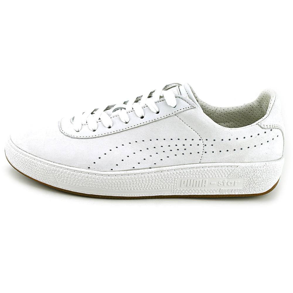 puma puma star mii men  round toe suede white sneakers - image 5 of 5