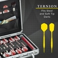 thumbnail image 2 of Casemaster Ternion Aluminum Dart Case, Holds 9 Darts and Accessories, 2 of 8