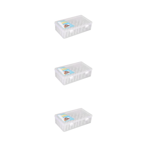 Caja de hilo de coser Matsuzay 42 carretes almacenamiento gran capacidad a prueba de polvo Type3 NO3
