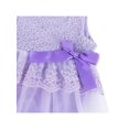 thumbnail image 3 of Summer Baby Girl Lace Bow Sleeveless Dress, Lace Toddler Princess Dresses with Bow, 3 of 6