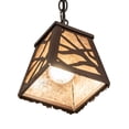 thumbnail image 6 of Meyda 237100 6 in. Square Spruce Pine Mini Ceiling Pendant Fixtures, 6 of 7