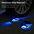 thumbnail image 4 of Luces solares para entrada AGPTEK, paquete de 20, luz azul impermeable, 4 of 7