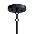 thumbnail image 7 of 52719BK Kichler Lighting Madden - 6 Light Chandelier-18.25 Inches Tall and 38 Inches Wide-Black Finish, 7 of 7
