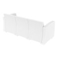 thumbnail image 2 of Compamia Monaco Sofa d'Extérieur Blanc avec Coussin, 2 of 6