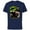 Athletic Navy, variant on Disney 100 Nightmare Before Christmas Halloween Vampires - Short Sleeve Cotton T-Shirt for Adults - Customized-Black