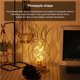 thumbnail image 4 of Luz De Escritorio Led De Piña Funciona Con Pilas Durable Acero Inoxidable Dorado Impermeable Interesante Decoración Del Hogar Dormitorio Lámpara De Mesita De Noche Luz De Piña Blanca Cálida Inevent HA014461-00, 4 of 6
