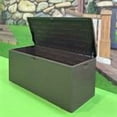 thumbnail image 3 of Resenkos 675L/150G Blow Molded Storage Box, Convertible Bench, Waterproof, Sun-Proof, Easy to Clean - Black, 3 of 6