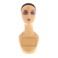 thumbnail image 1 of HILABEE Female Mannequin Head with Mesh Cap Accessories Practical Jewelry Stand 19" Tall F, 1 of 9
