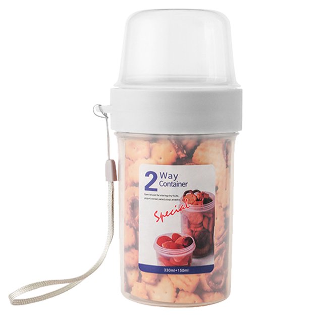 Taza de desayuno, fiambrera sellada a prueba de fugas, multifunción para culturistas que hacen dieta JShteea El nuevo