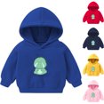 thumbnail image 2 of Utoimkio Clearance Toddler Kid Boy Girls Cute Dinosaur Print Hoodie Sweatshirt Pullover Long Sleeve Pullover Top Fall Blouses for Kids, 2 of 3