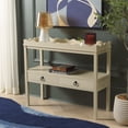 thumbnail image 2 of SAFAVIEH Darlyn Modern 2 Drawer Wood Console Table, Sand, 2 of 11