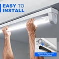 thumbnail image 5 of CNSUNWAY 8FT T8 LED Tube Lights, 50W 6000K Cool 5400LM, Single Pin FA8 LED Bulbs Ballast Bypass, Frosted Cover, 4-Pack, 5 of 7